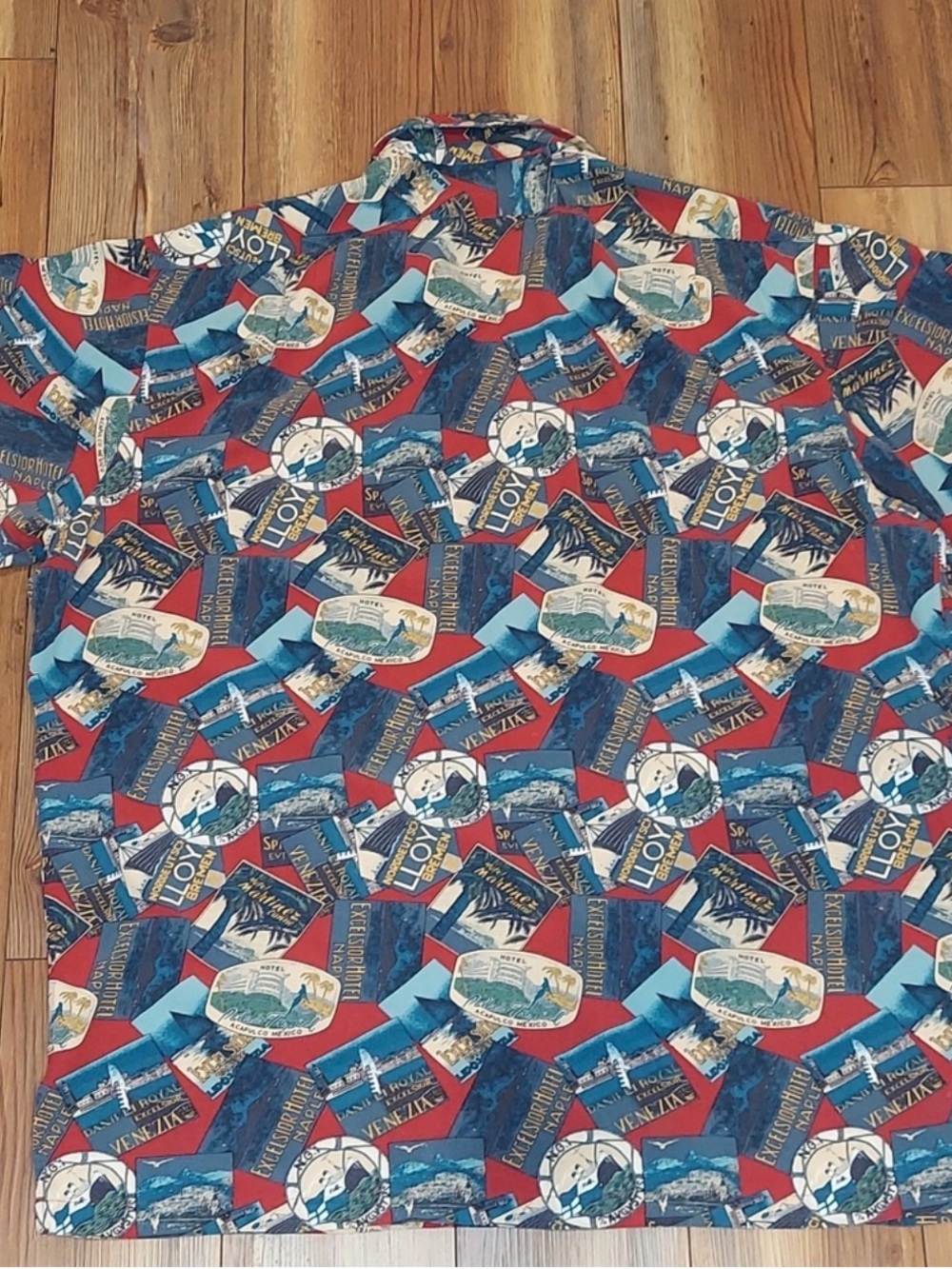 Vintage Polo Ralph Lauren Excelsior Hotel Button Down Rare Classic Fit XL - Picture 7 of 8